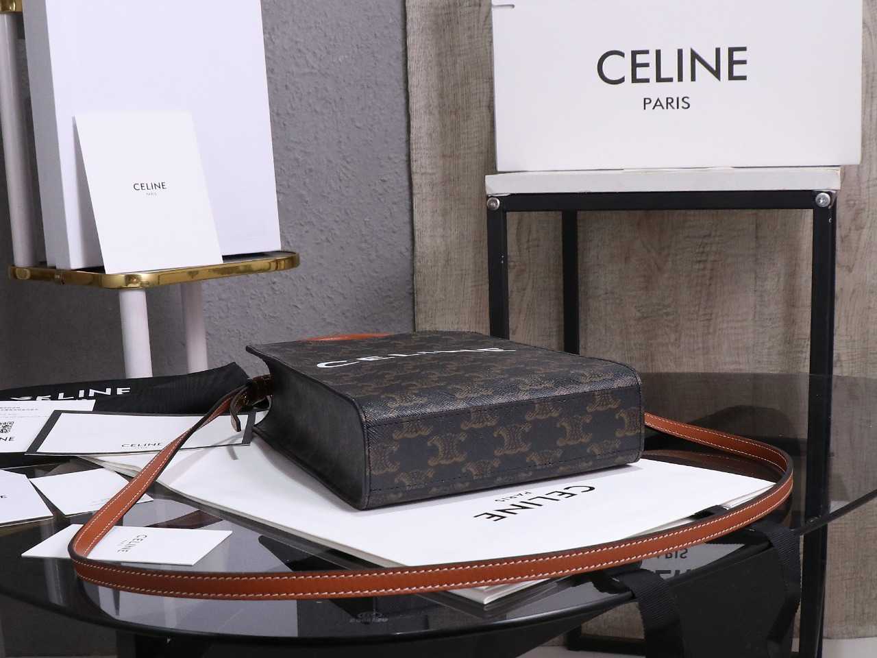 CELINE Cabas Handbag