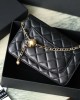 CHANEL Classic Wallet On Chain Lambskin Black