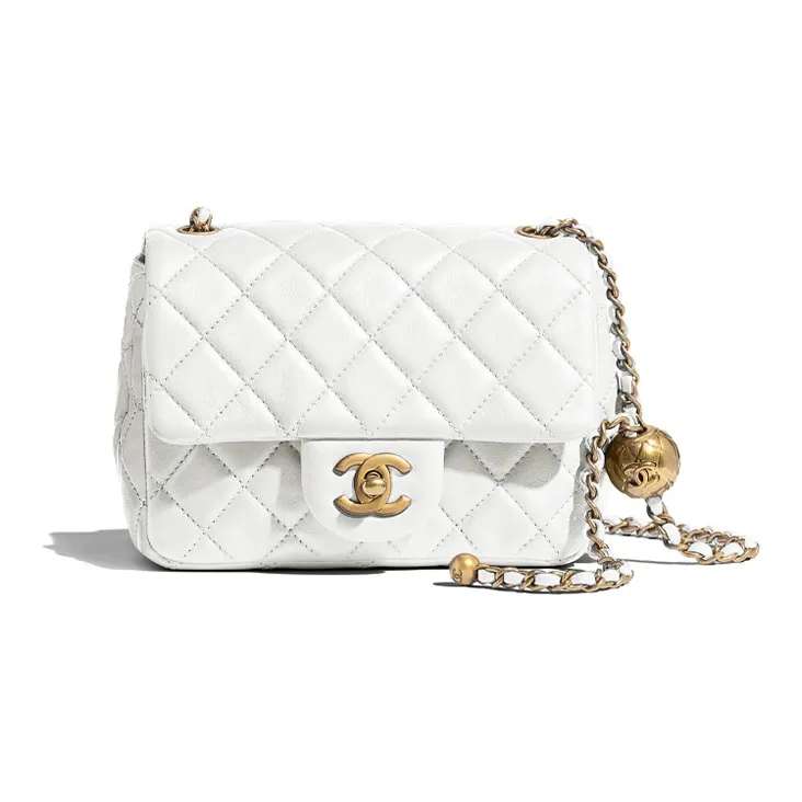 CHANEL Little Golden Ball Shoulder Bag