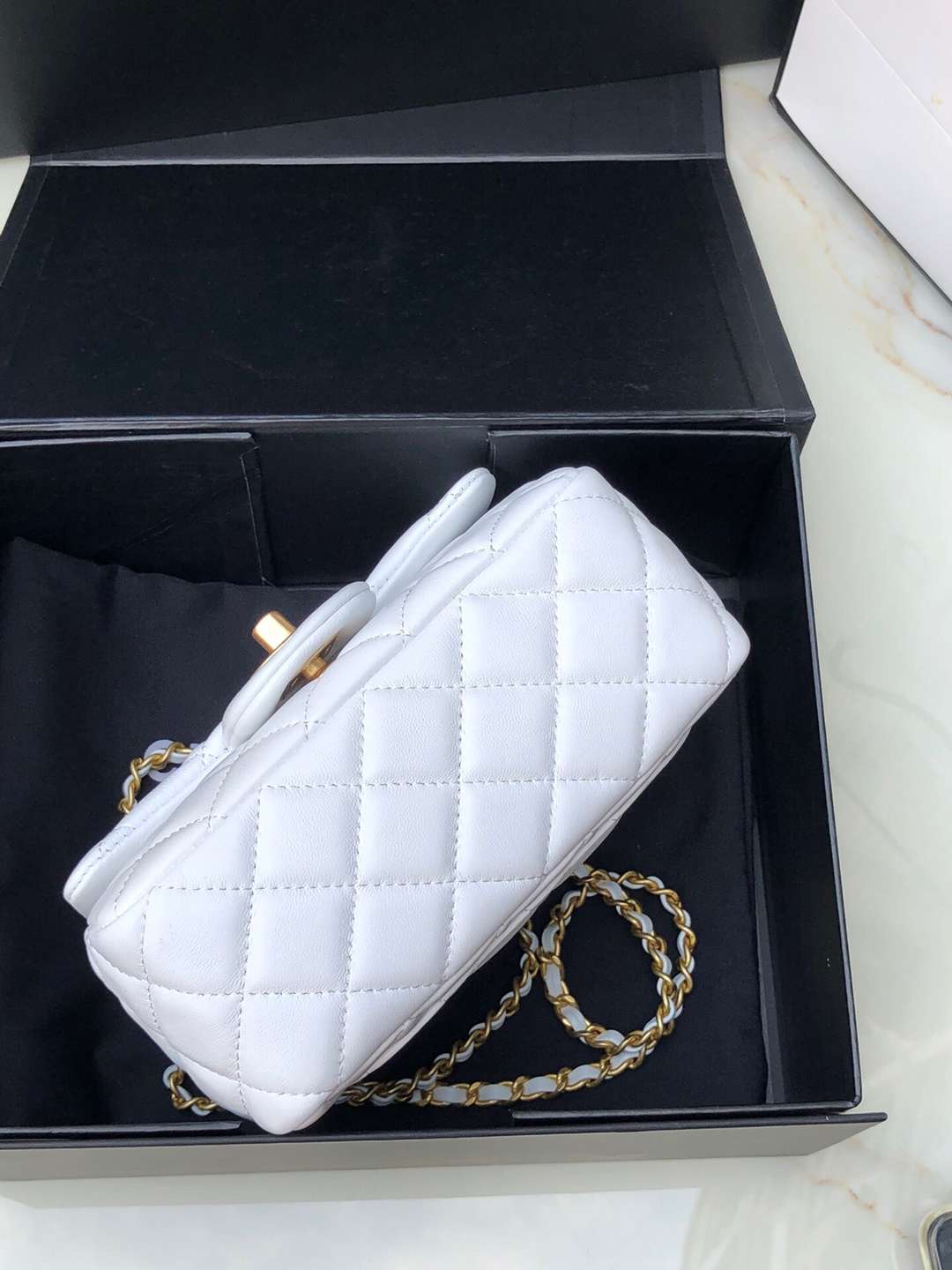 CHANEL Little Golden Ball Shoulder Bag