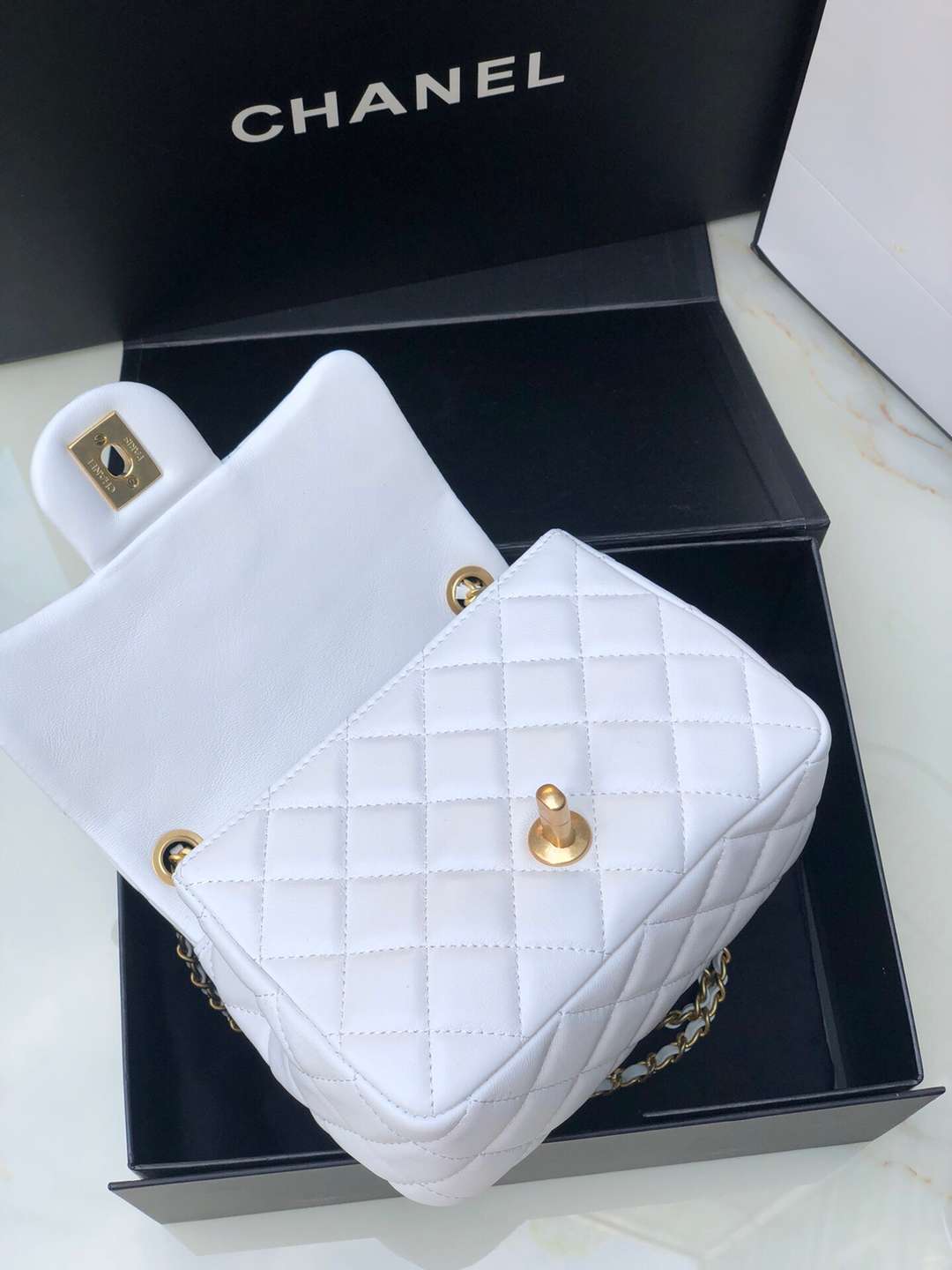 CHANEL Little Golden Ball Shoulder Bag