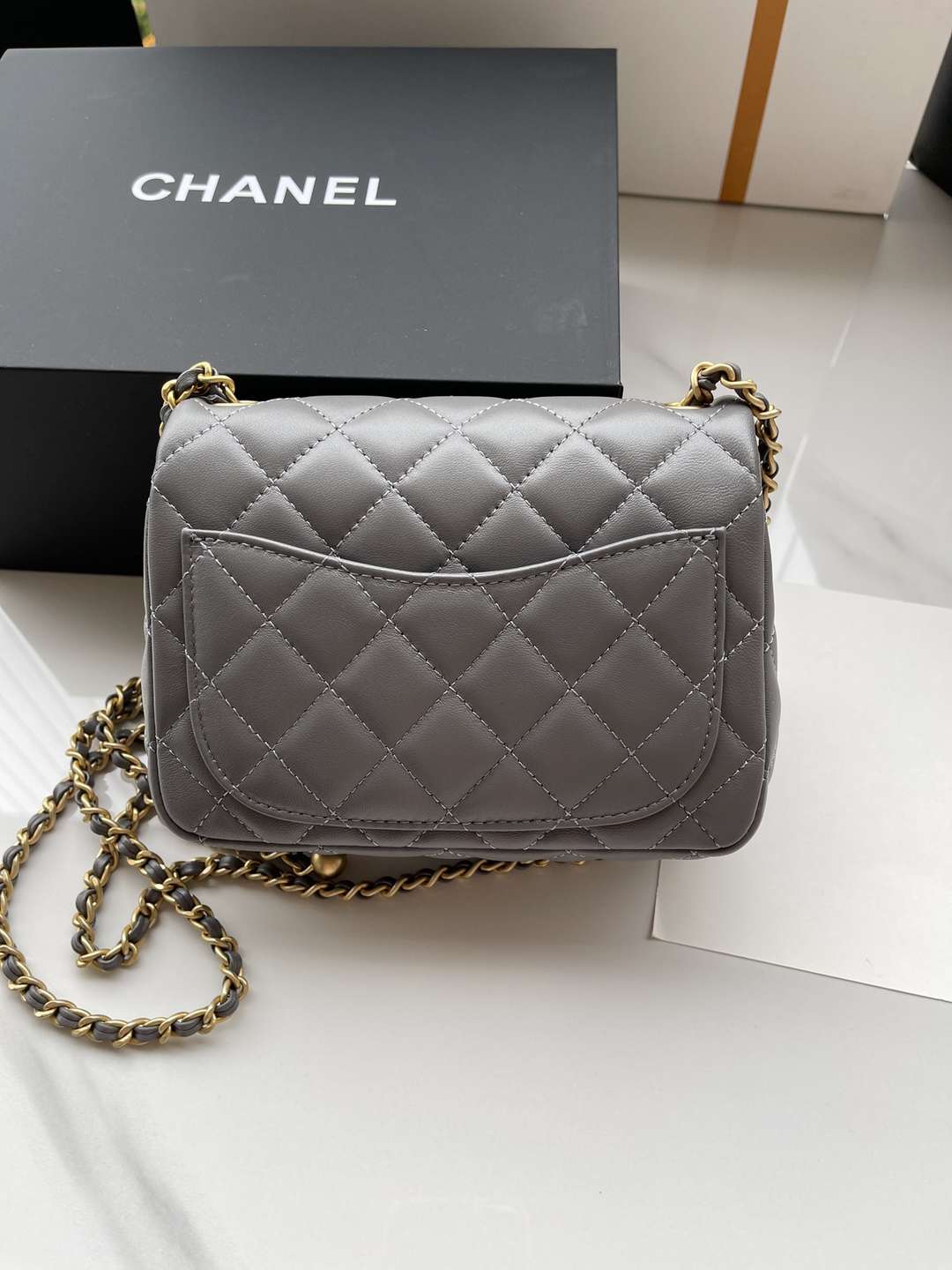 CHANEL Little Golden Ball Shoulder Bag