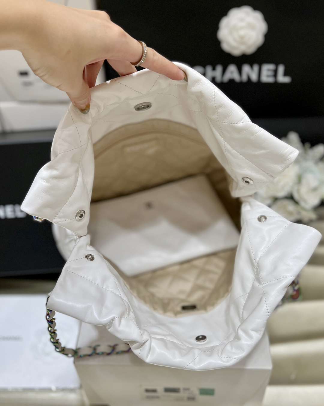 CHANEL 22Bag Small Handbag Shoulder Bag