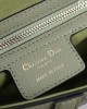 DIOR Women's Saddle Handbag Gray green