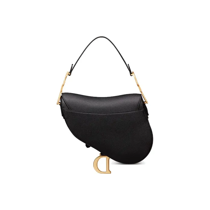 DIOR Women's Saddle Handbag black