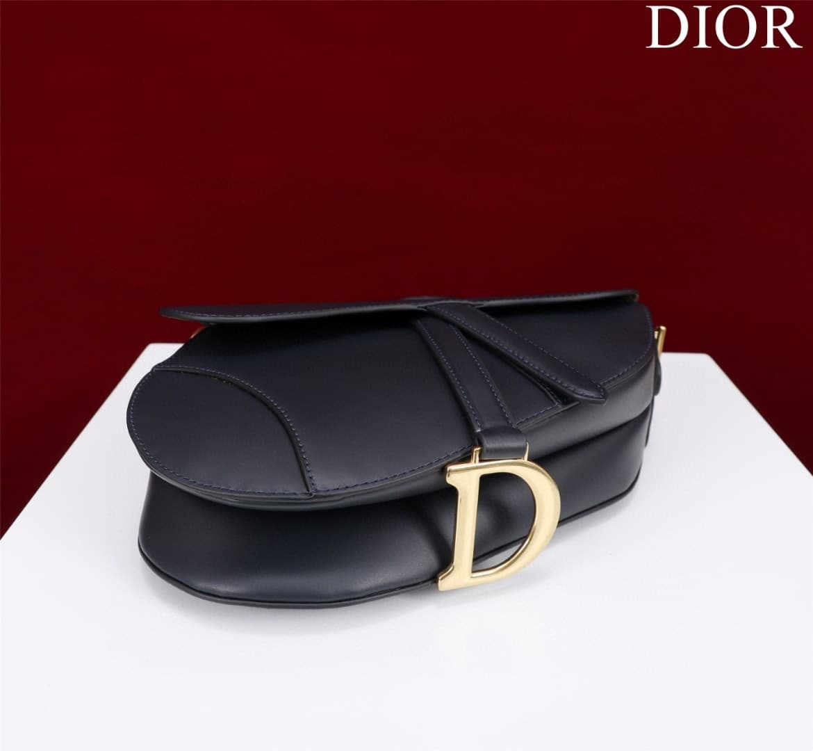 DIOR Women's Saddle Handbag black