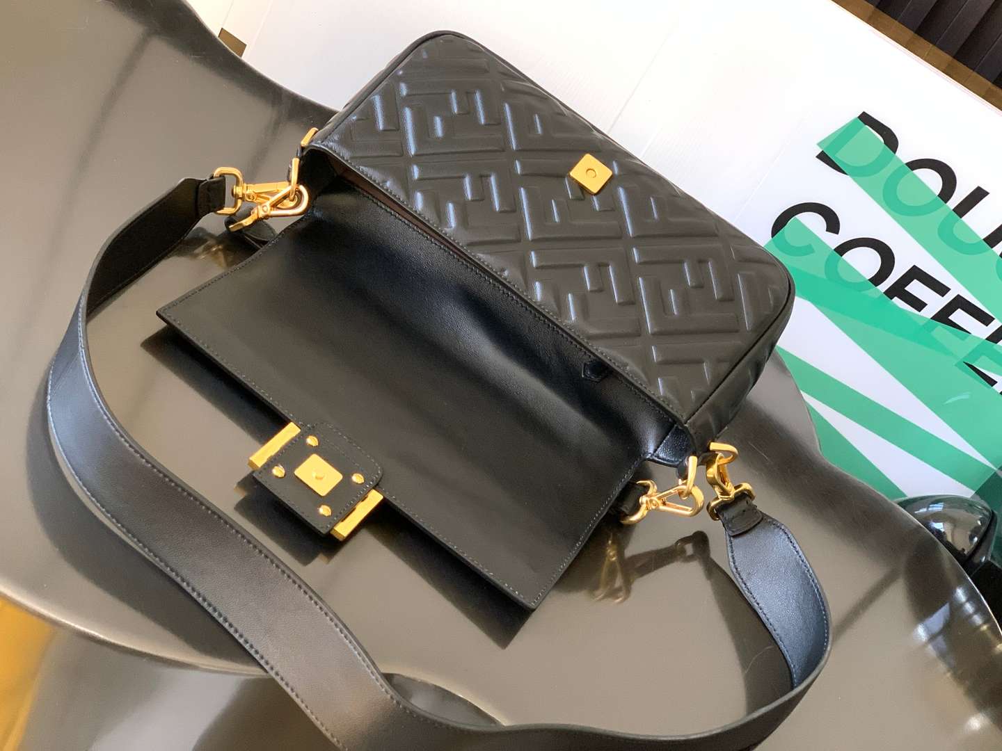 FENDI Baguette Crossbody Bag