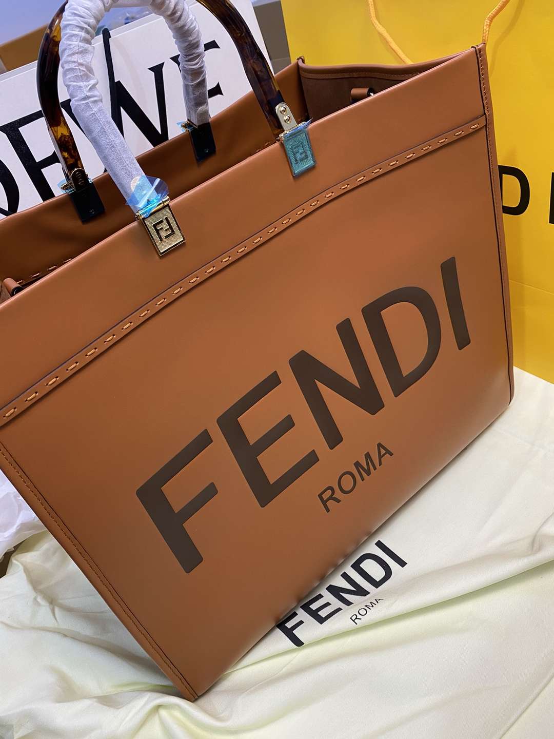 FENDI Sunshine Handbag