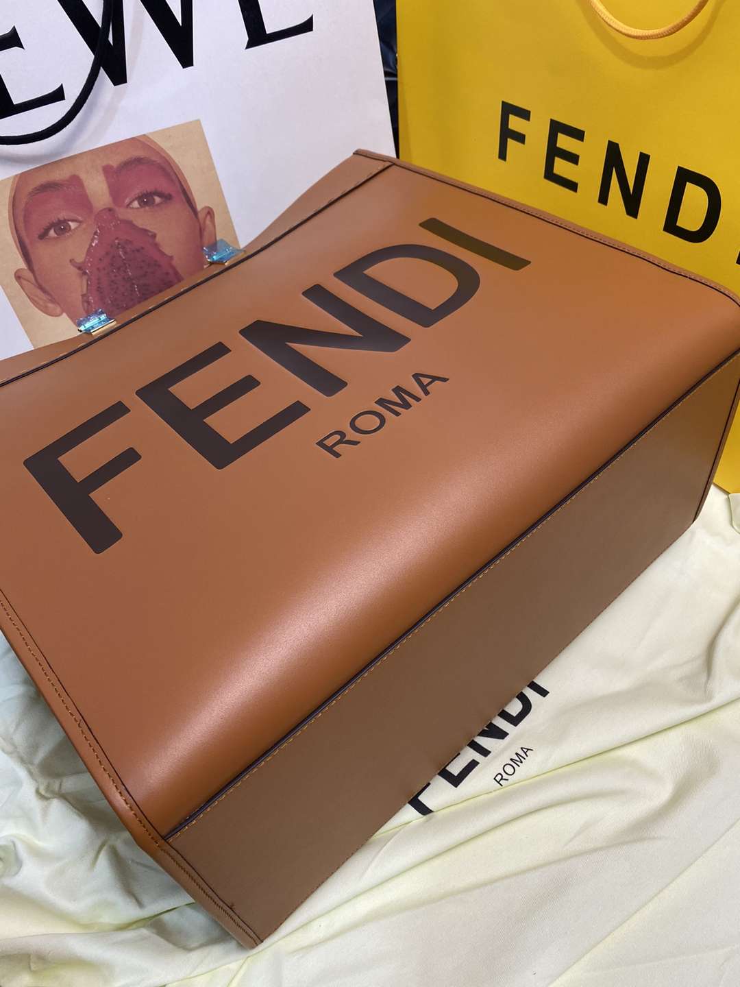 FENDI Sunshine Handbag