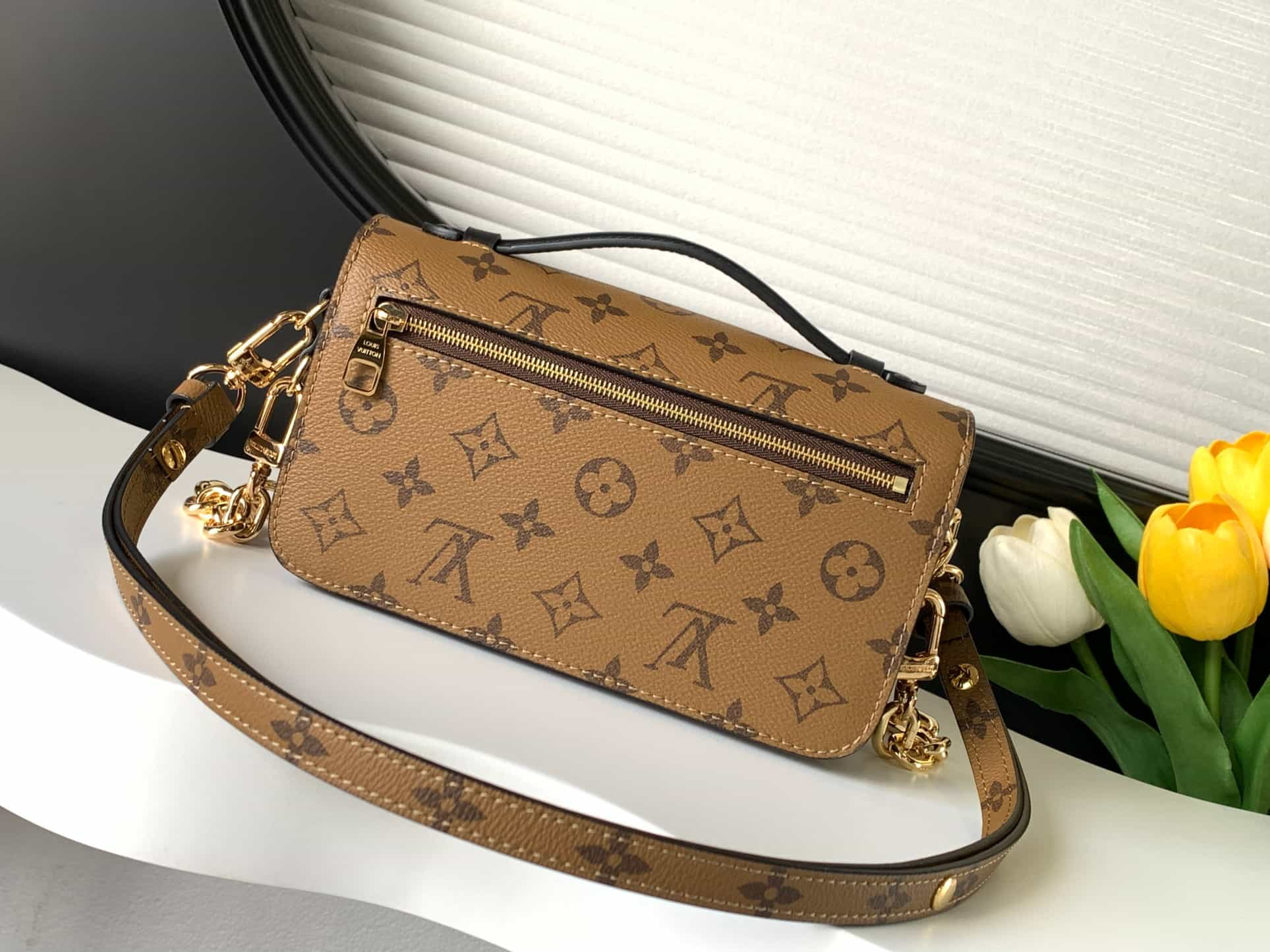 LOUIS VUITTON Women's Pochette Metis Shoulder Bag