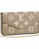 LOUIS VUITTON Women's Felicie Pochette Chain Shoulder Bag