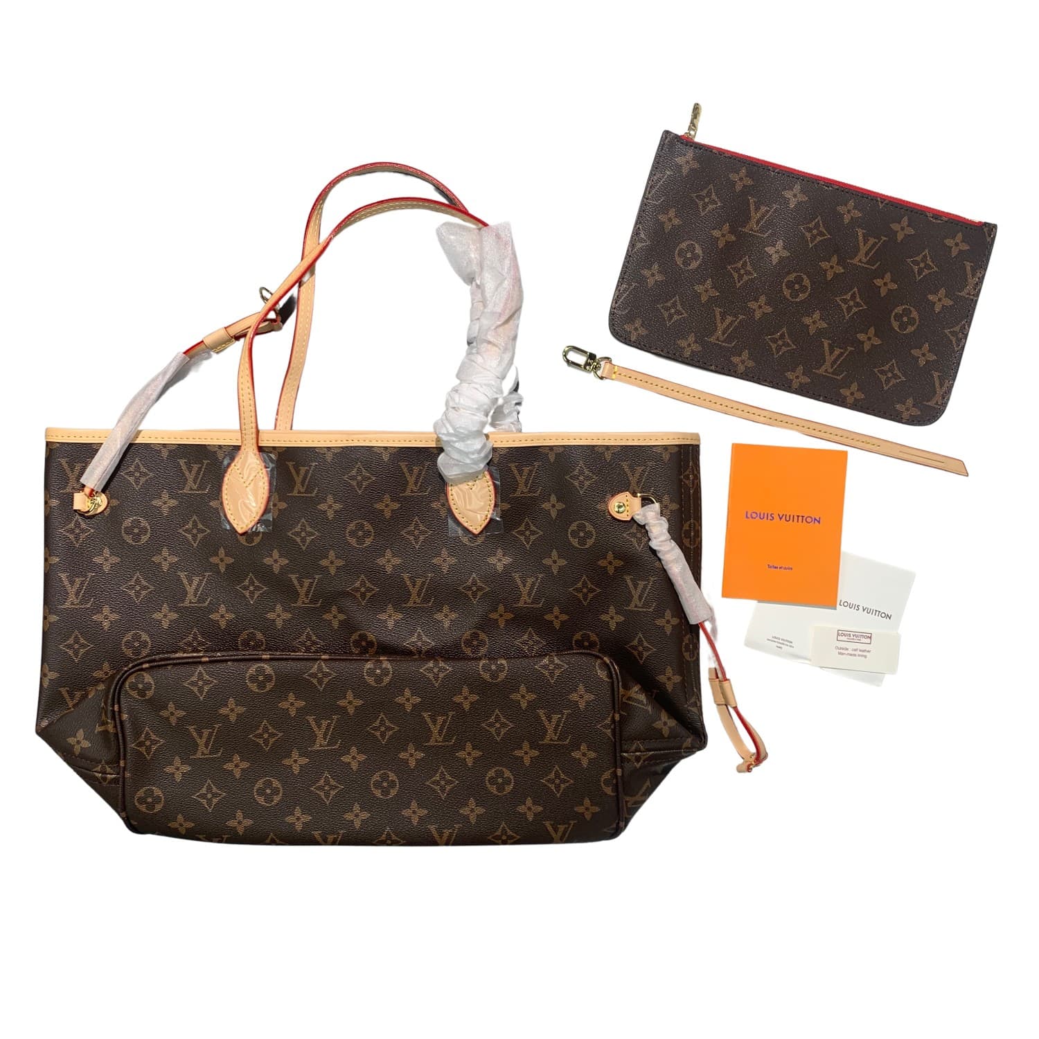 LOUIS VUITTON Neverfull MM Monogram Handbag Tote