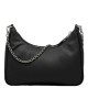 PRADA Re-Edition 2005 Shoulder Bag Nylon Black