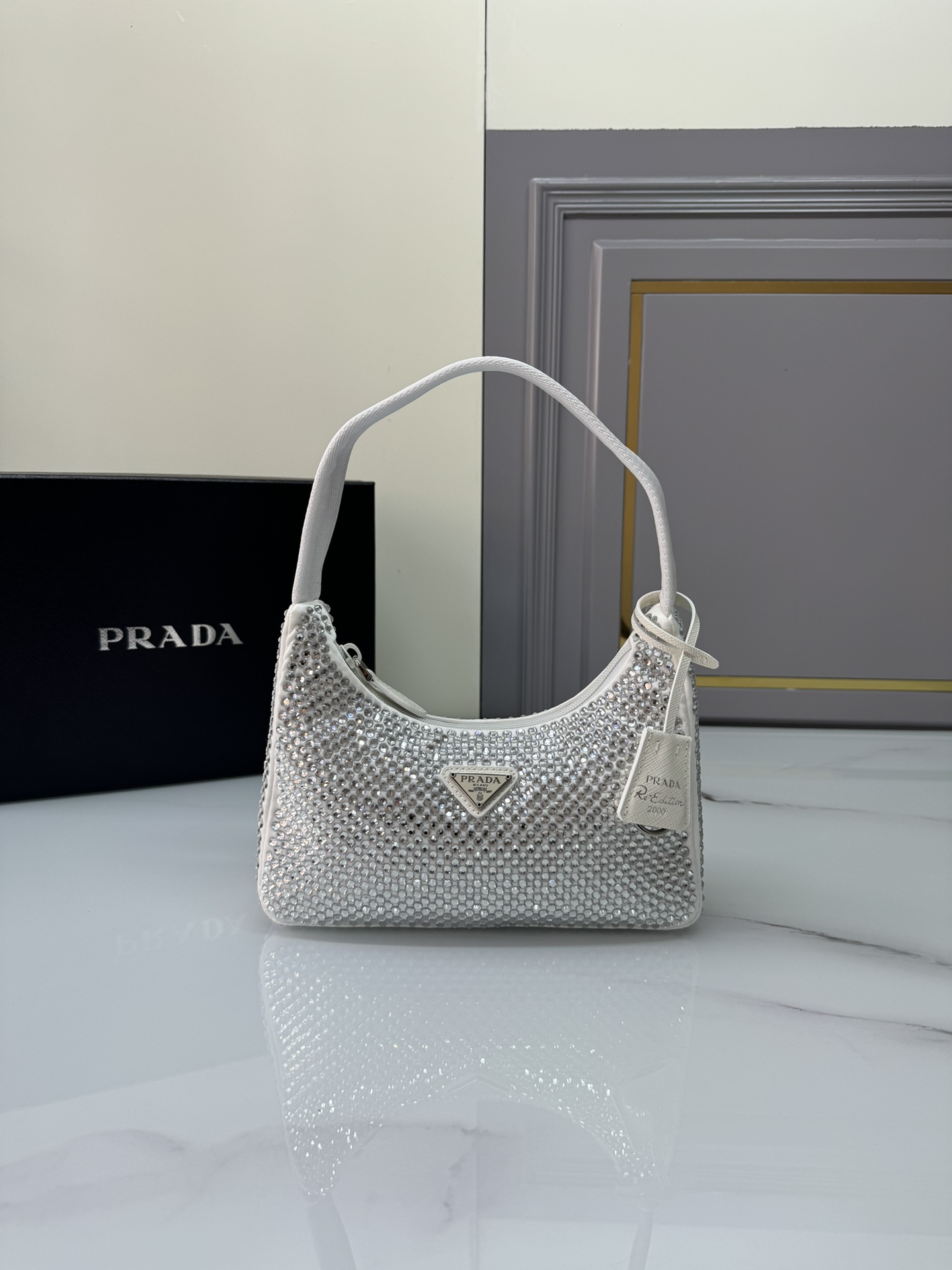 PRADA Re-Edition 2000 Crystal