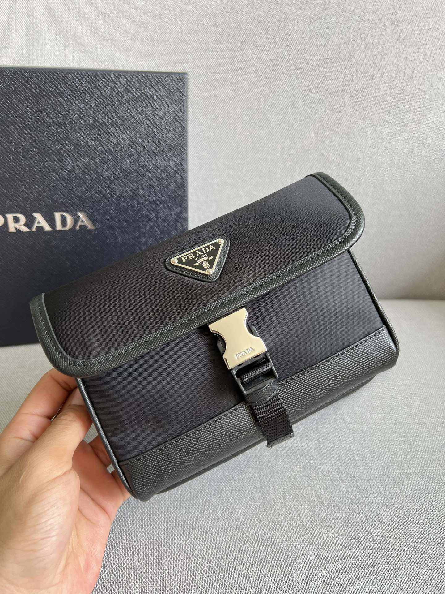 PRADA Saffiano Cellphone Pouch