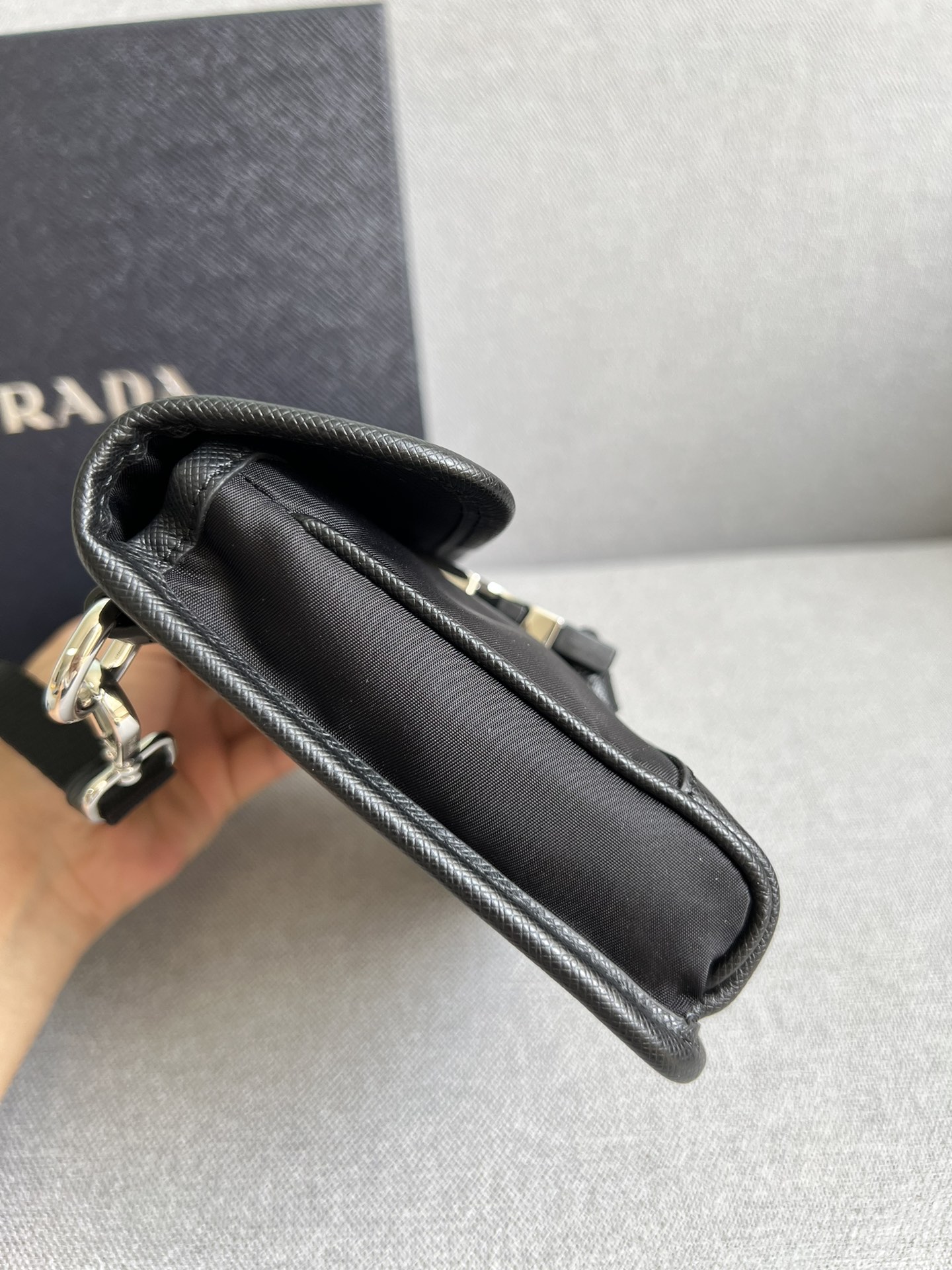 PRADA Saffiano Cellphone Pouch