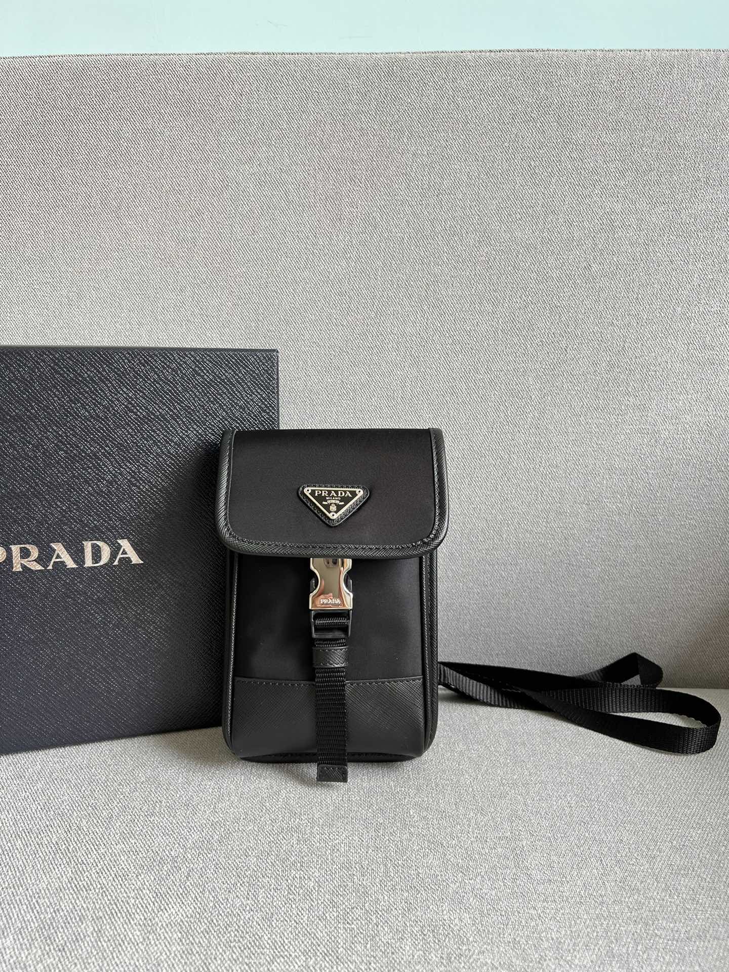 PRADA Saffiano Cellphone Pouch