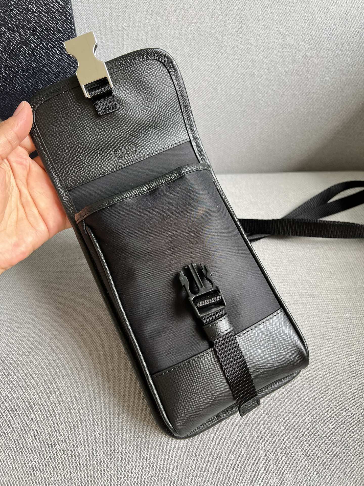 PRADA Saffiano Cellphone Pouch