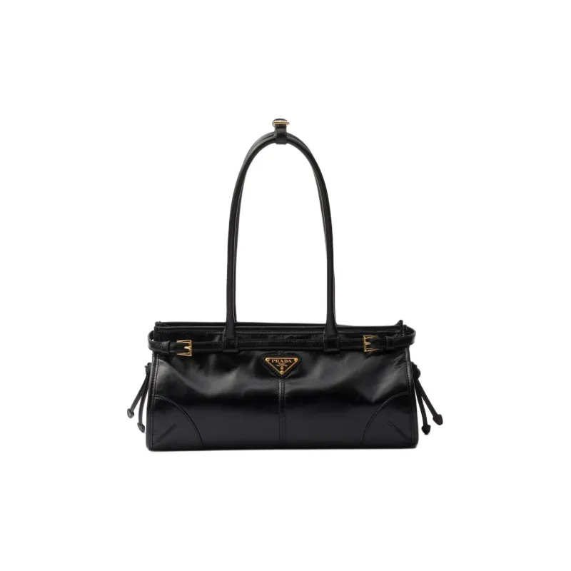 PRADA Soft Lux Bags Black