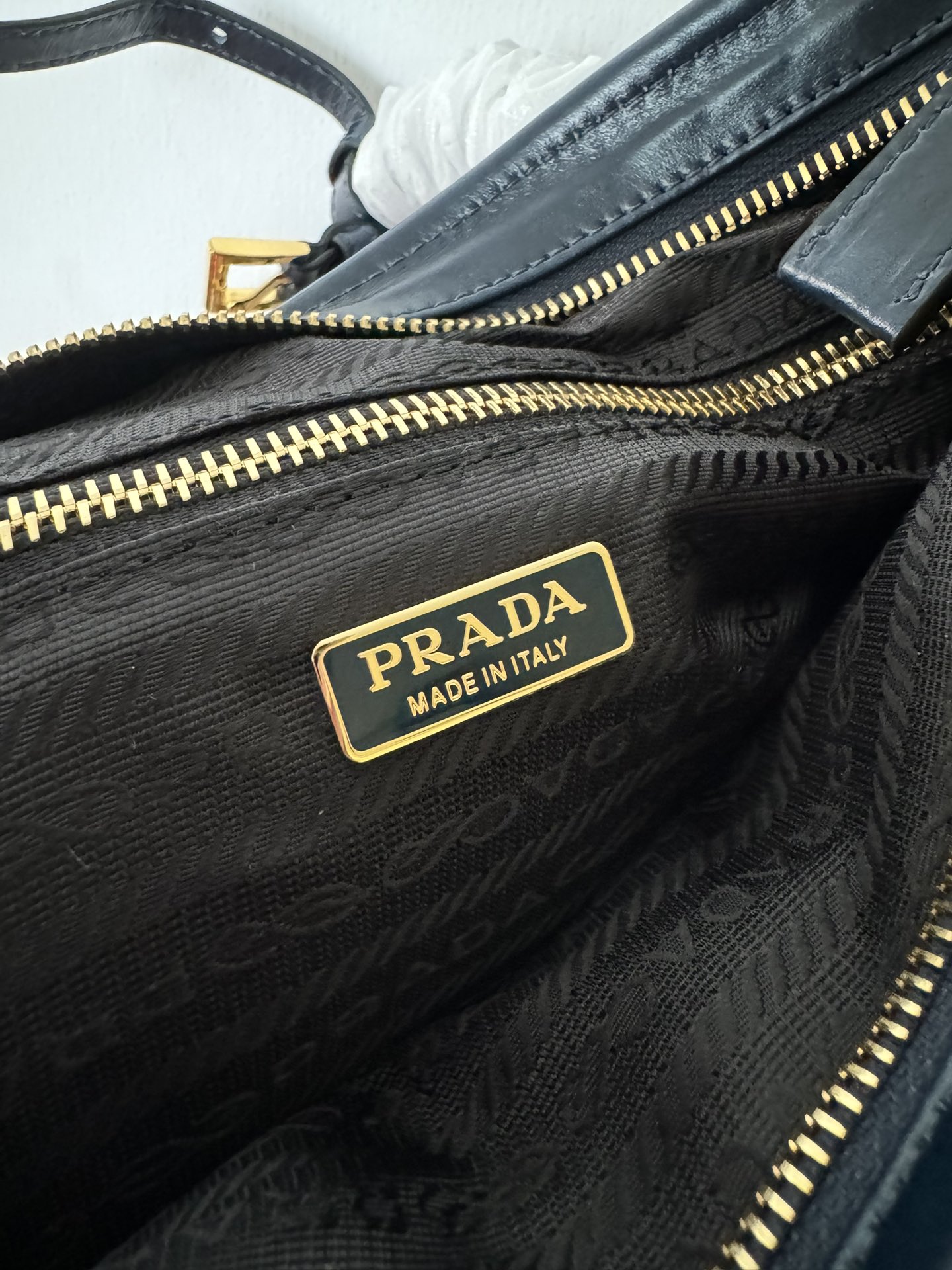 PRADA Soft Lux Bags Black